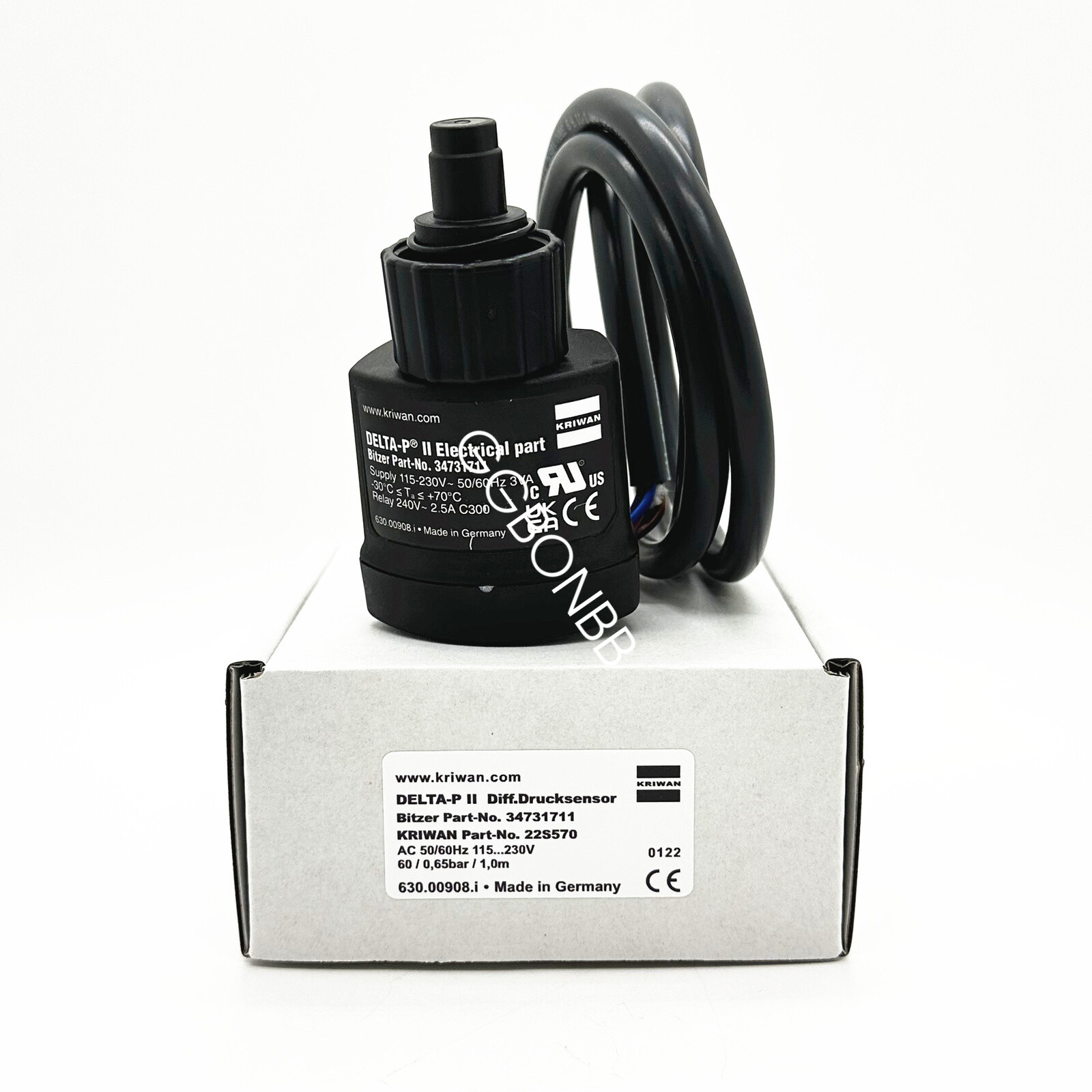 1pcs BITZER DELTA-PⅡ 34731711 Compressor Oil Pressure Differential Switch