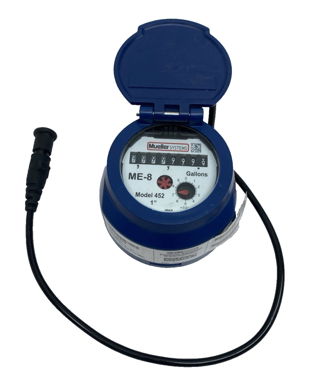 GWESGN0-452 Mueller Systems Meter Valve 1" 452 SG ME 3 18"NIC