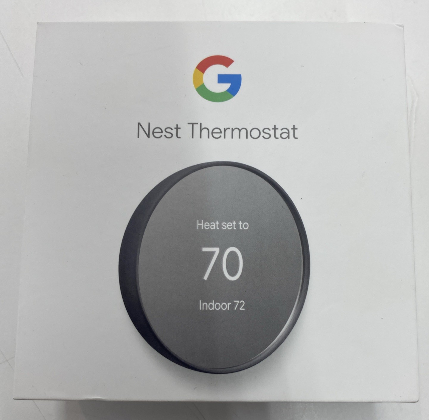 Google Nest Smart Thermostat, Charcoal