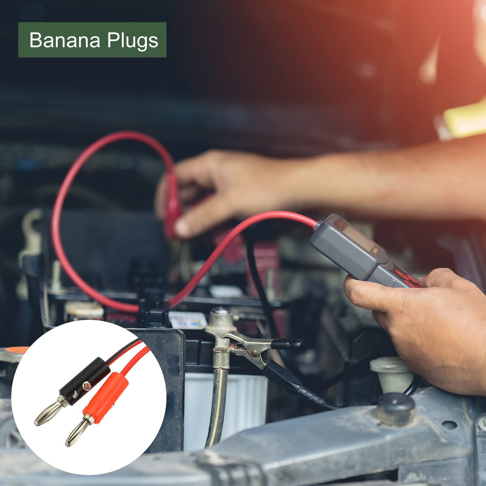 Test Leads Multimeter Banana Plug To Alligator Clip Test Cable | Testing Electro