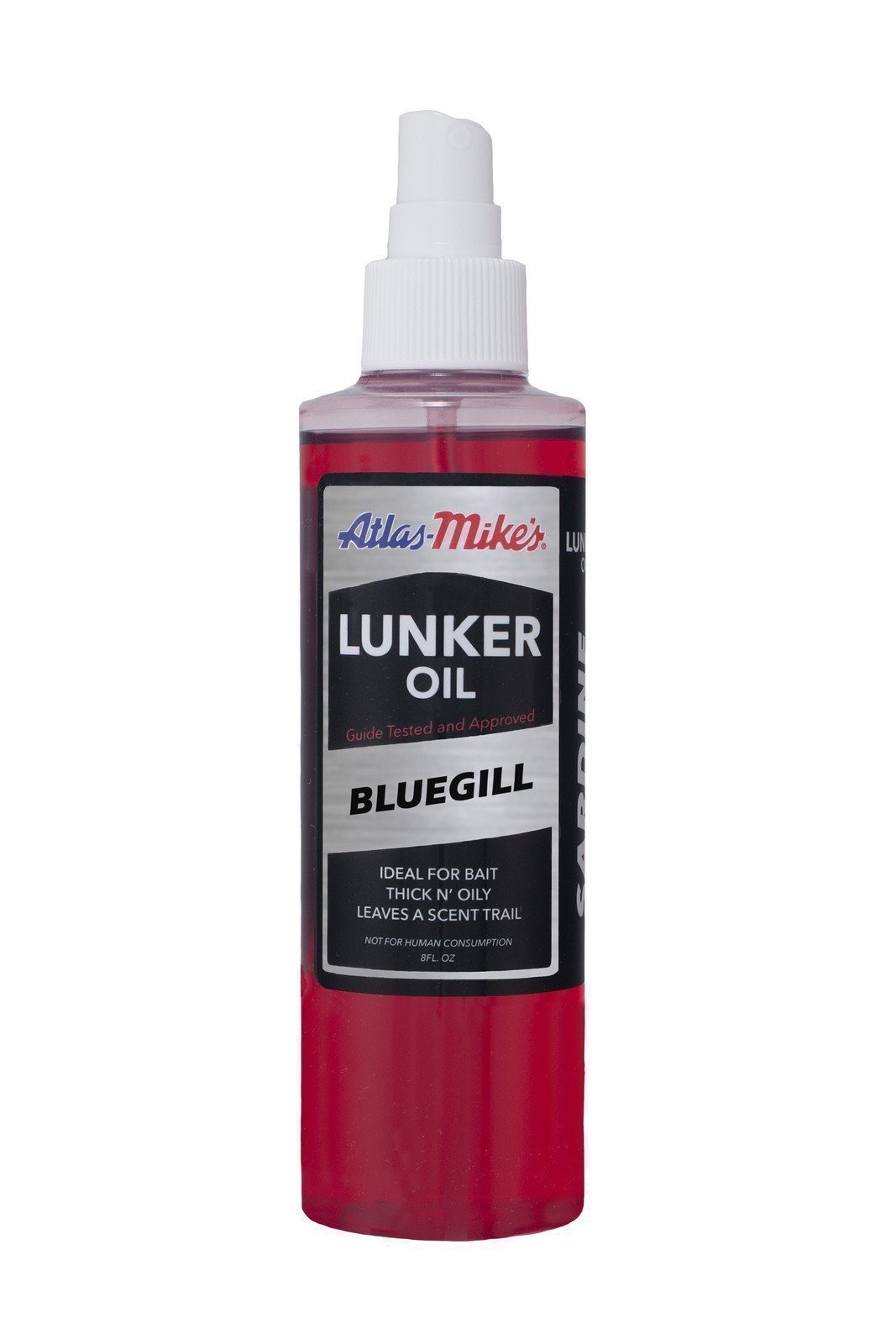 Atlas Mike's Lunker Oil Bluegill 8oz Spray Bottle Fish Attractant