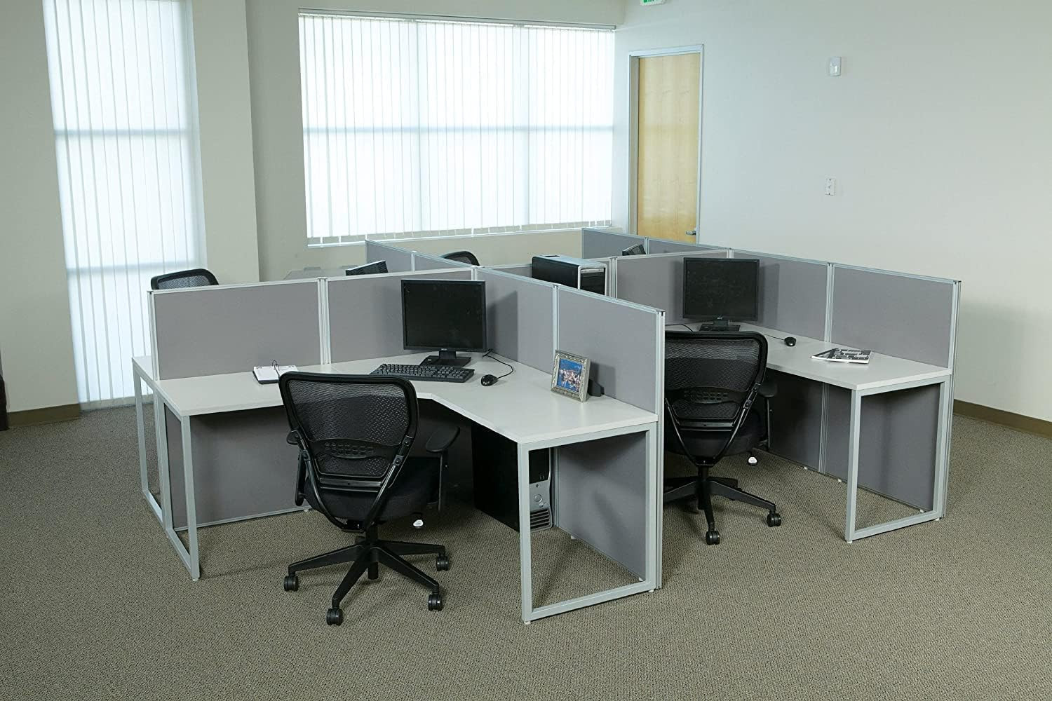Ergonomic Black Office Chair with Adjustable Back and Lumbar Support