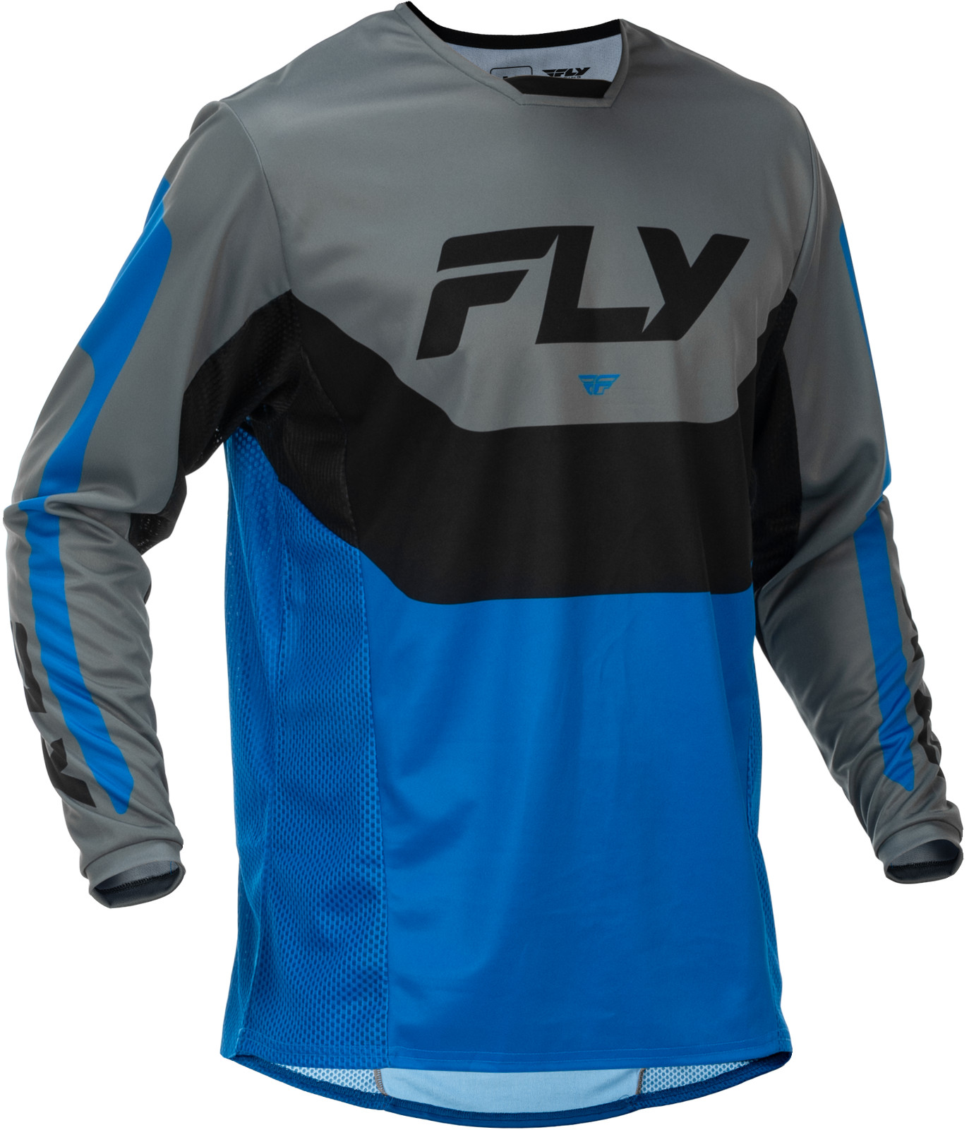 FLY RACING - Kinetic Jersey Blue/Grey/Black For Xl | 379-421X