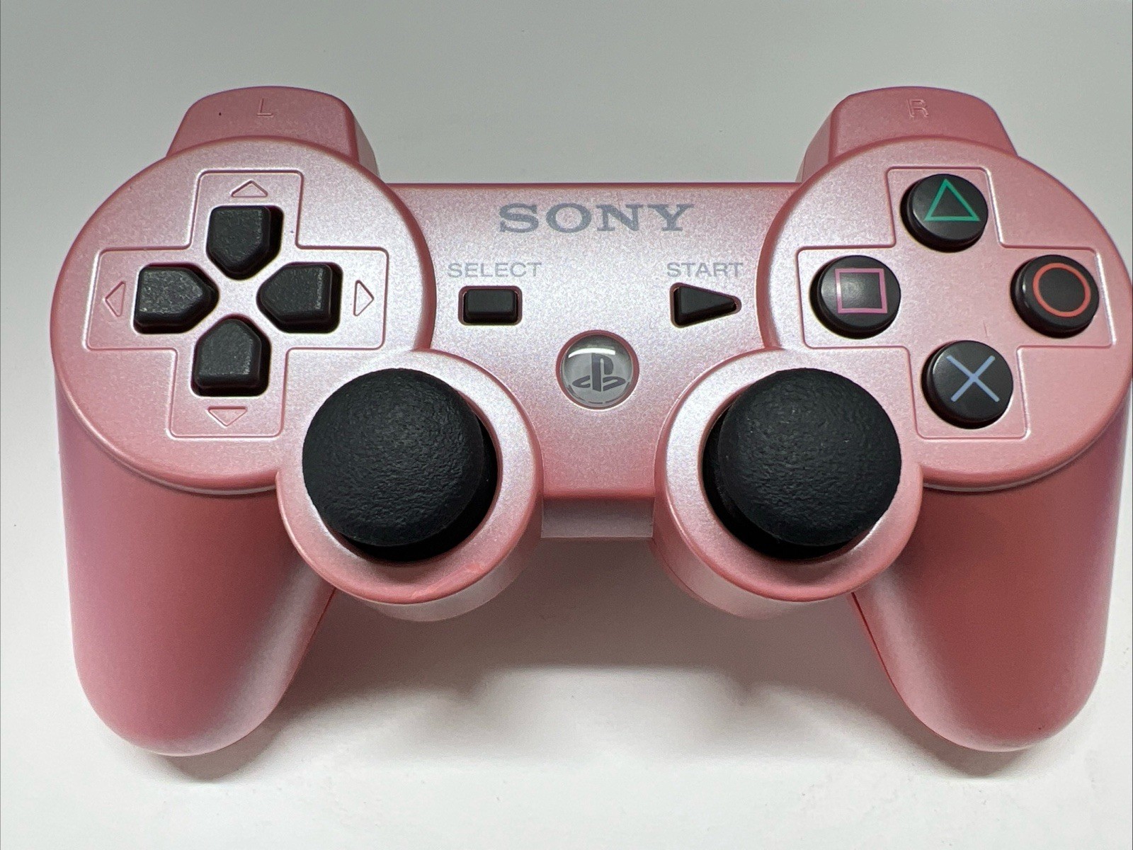 OEM Sony PS3 DualShock 3 Pink Controller Tested Working
