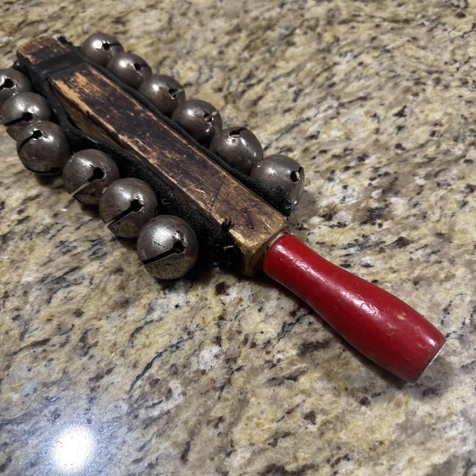 Vintage Professional 12 Sleighbells Hand Sleigh Bells - Lovely sound&Patina Cpix