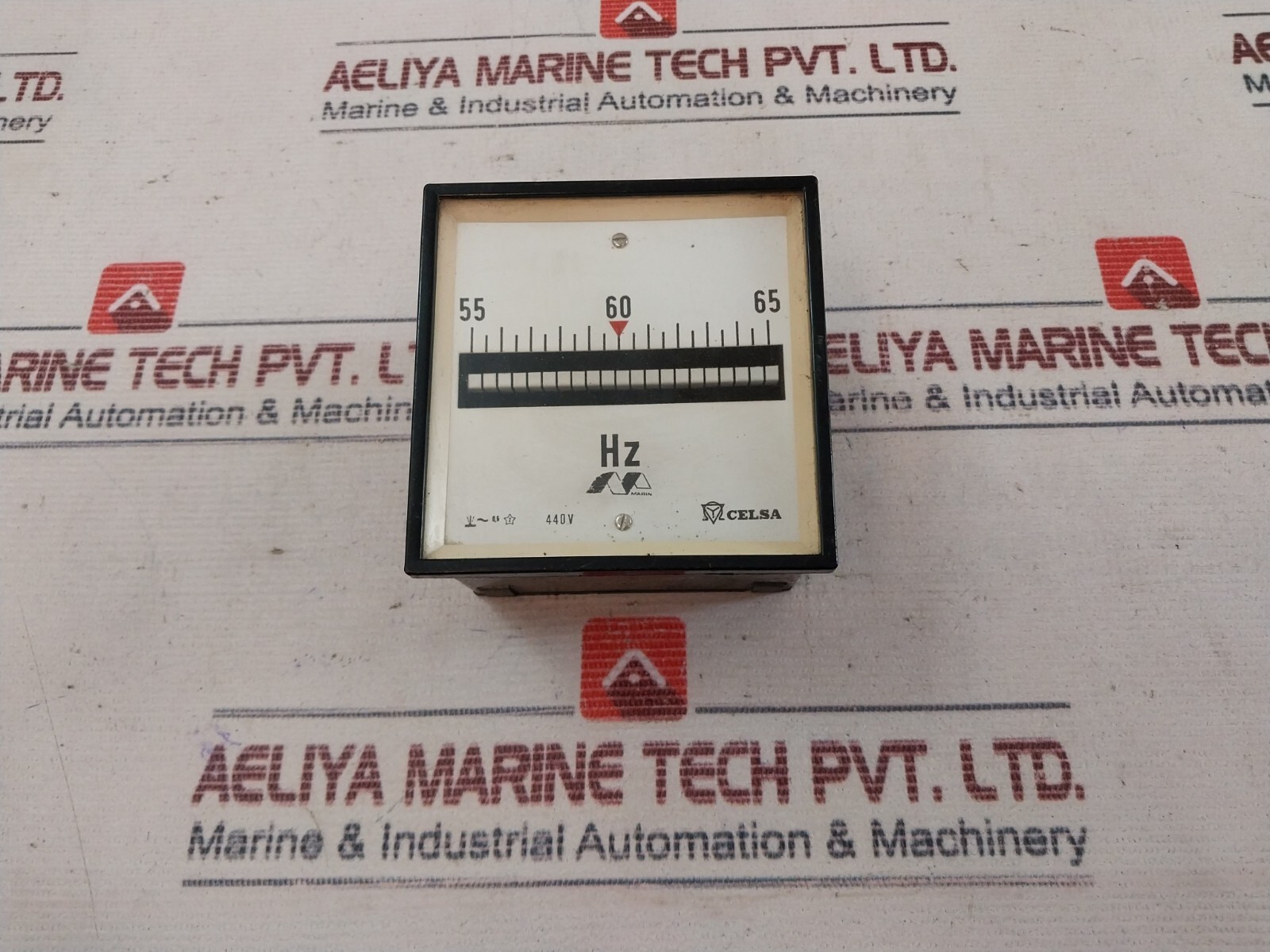 Celsa 55-65 Hz Frequency Counter Meter 440V