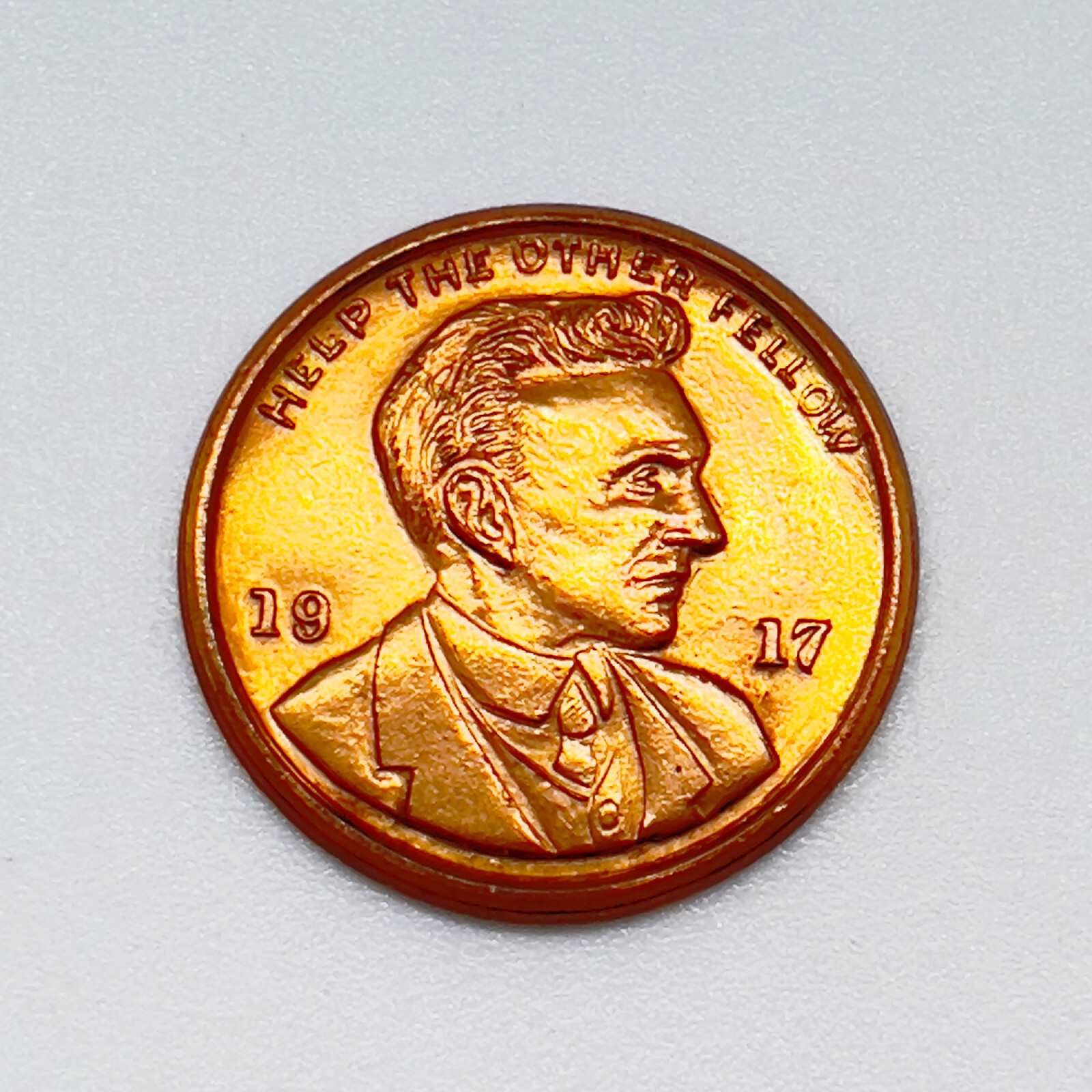 WEYHING BROS MFG JEWELRY DETROIT MICHIGAN TOKEN COIN ADVERTISING ANTIQUE VINTAGE