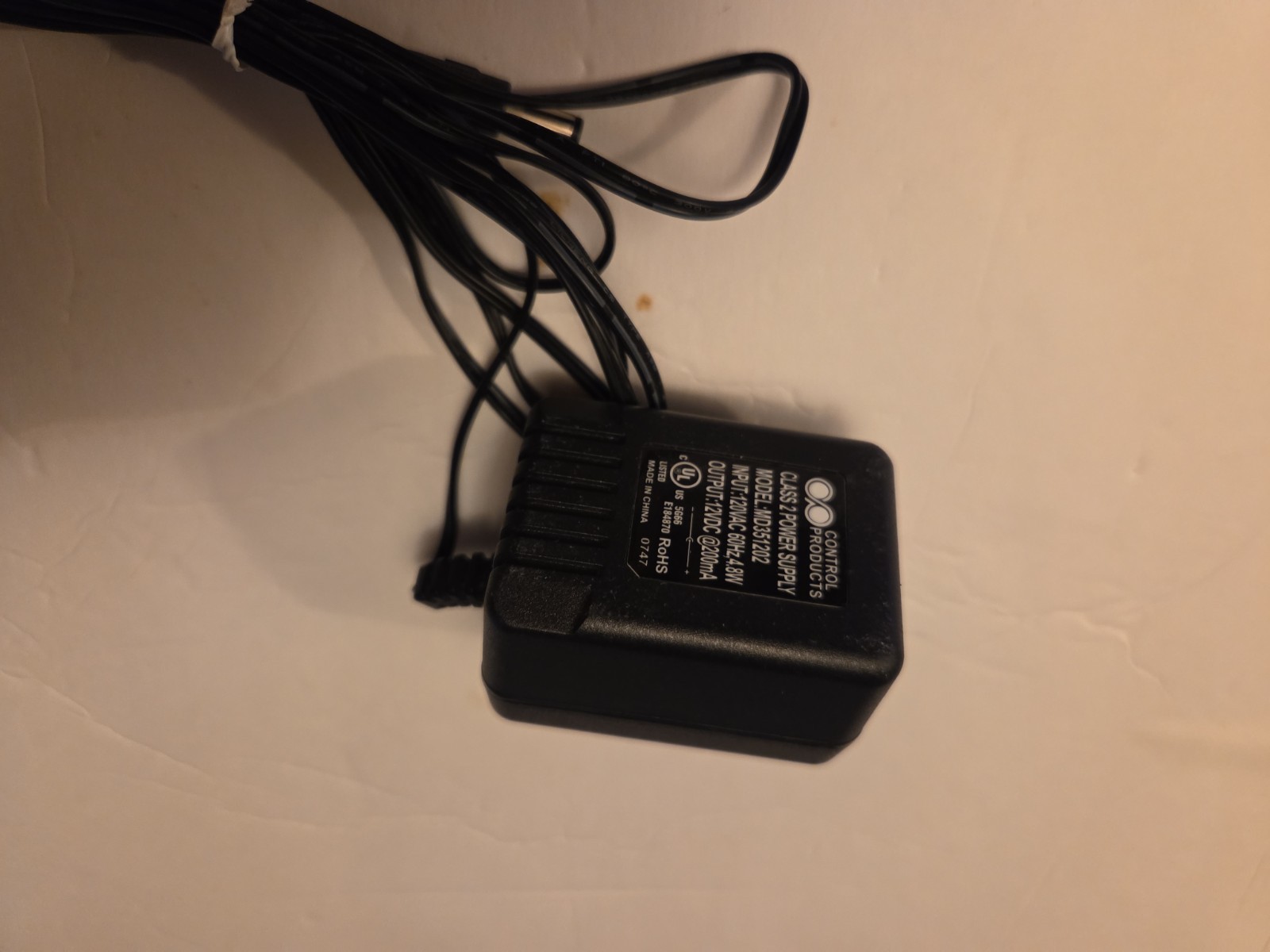 Control Products Freeze Alarm FA-I-CCA w/Power Adapter & Sensor
