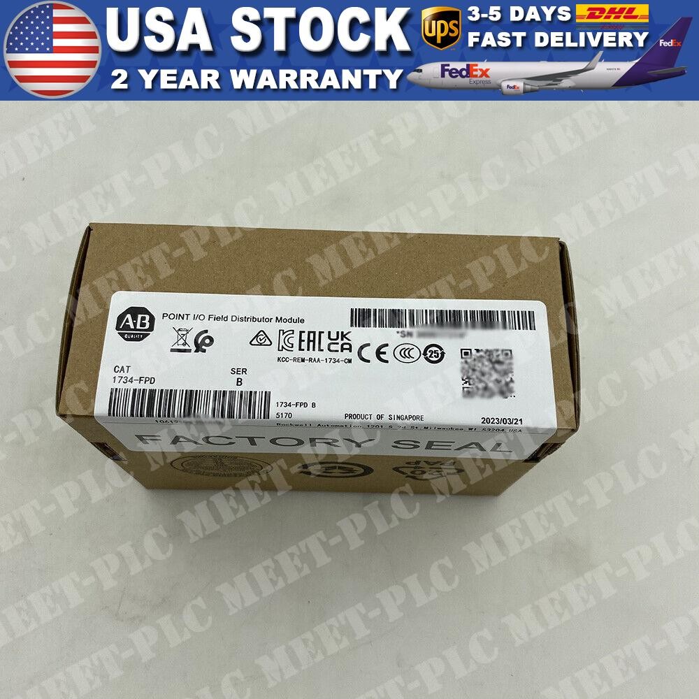 New AB 1734-FPD 1734FPD I/O Module Factory Sealed AB Allen-Bradley US Free Tax