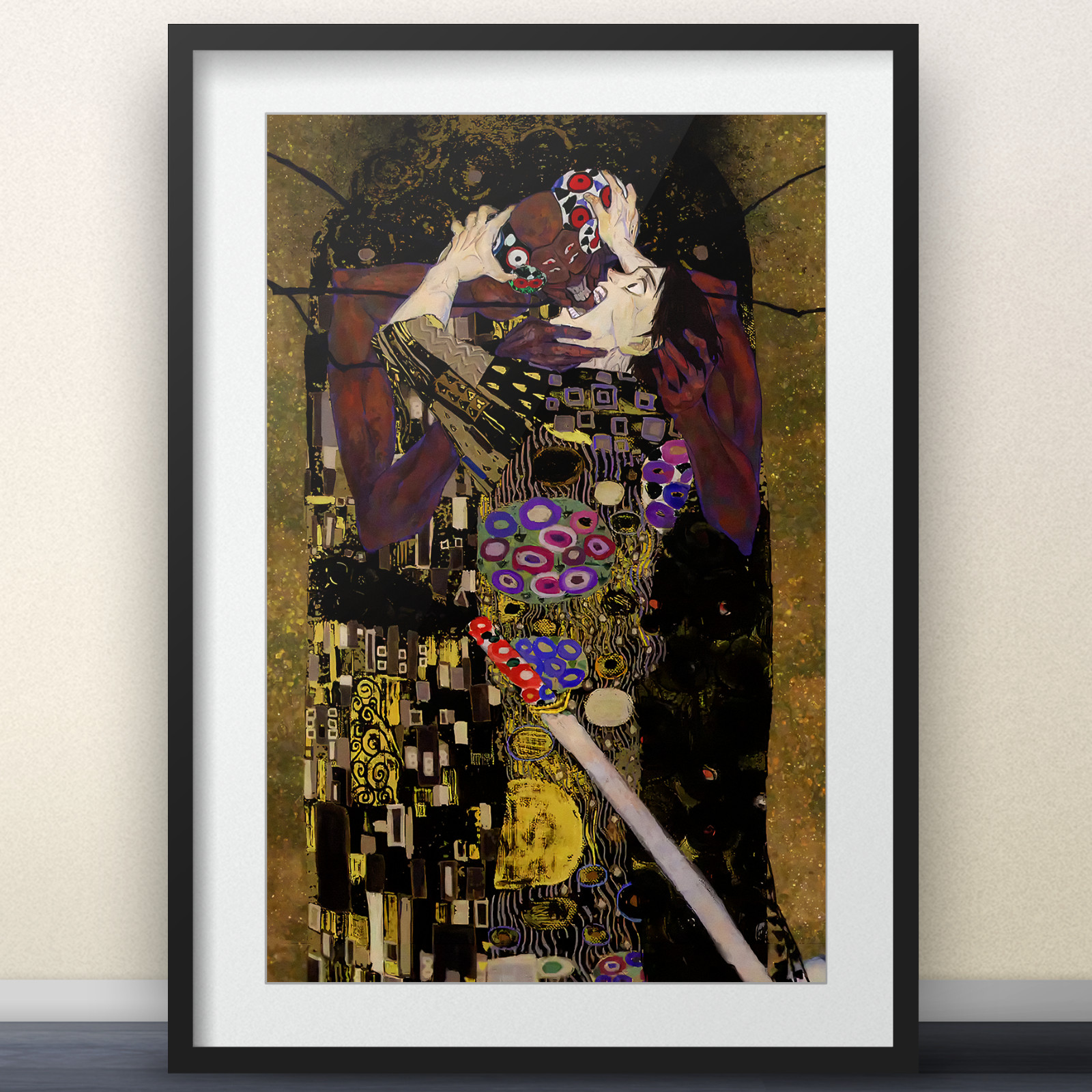 Jujutsu Kaisen - Yuta - “The Kiss” Gustav Klimt - 11x17" Poster - season 3