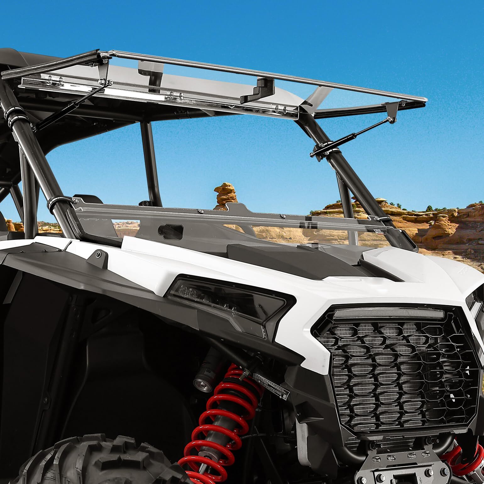 Full Flip Windshield for 2024-2026 Polaris RZR XP 1000 /4 1000 RZR XP S 1000/4