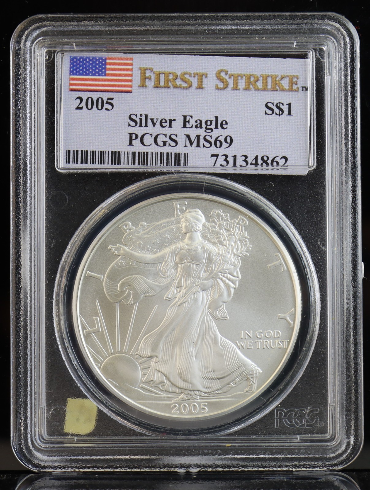 2005 American Eagle PCGS MS69