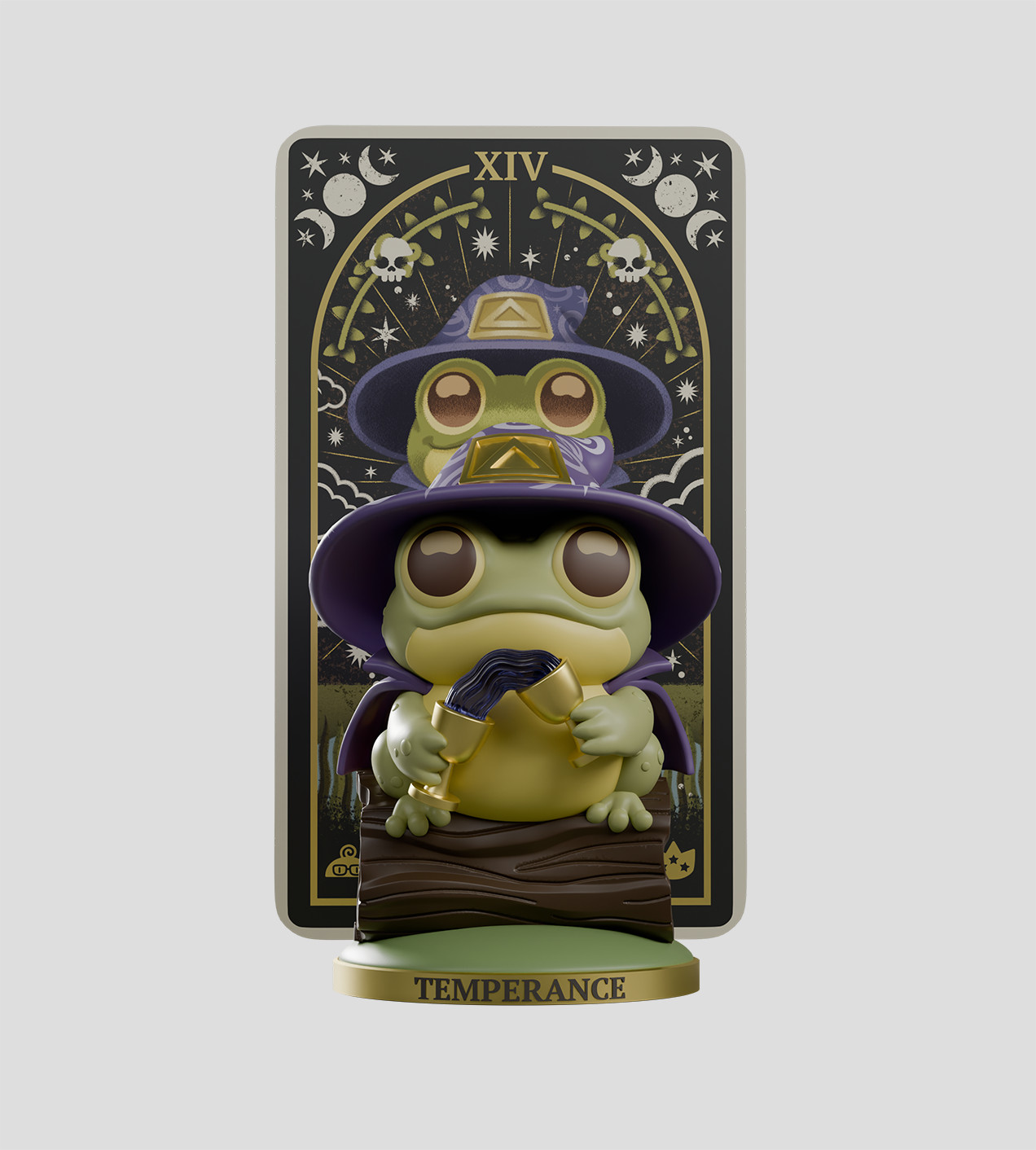 Kaleidos Creative Wild Magic Tarot VII Blind Box Figure - Temperance