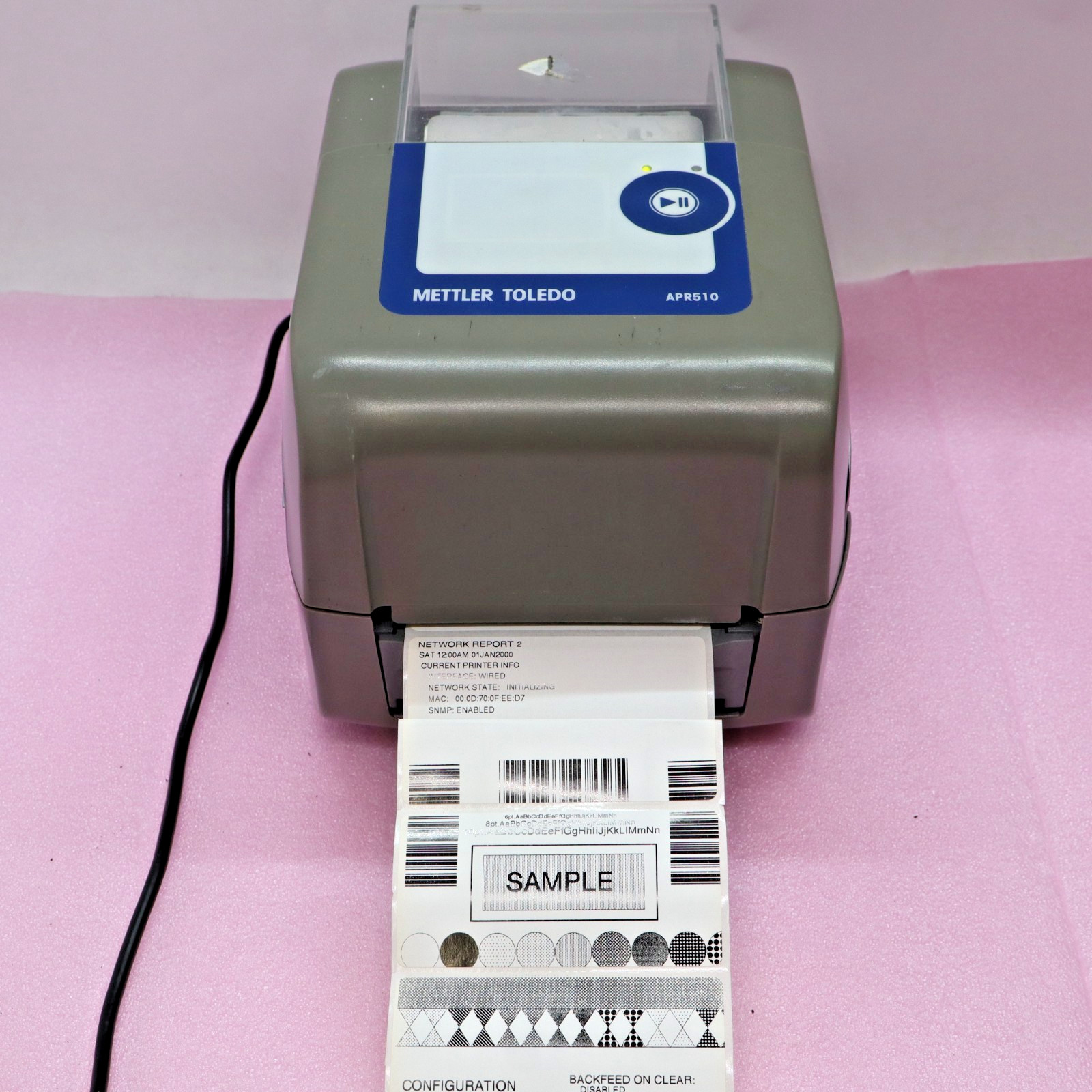 Mettler Toledo APR510 64090257 POS Receipt Printer Print Tested T5-C2