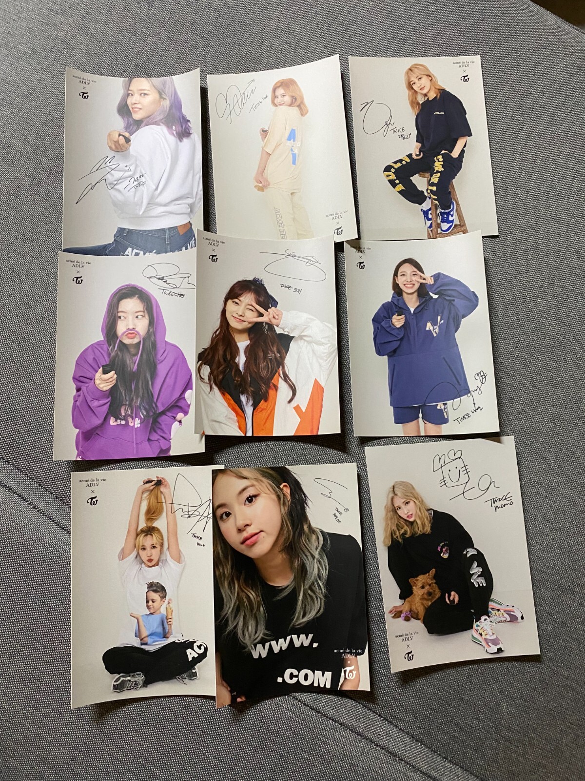 twice 트와이스 x ADLV acme de la vie  postcard PHOTOCARD PHOTO (choose ur member )