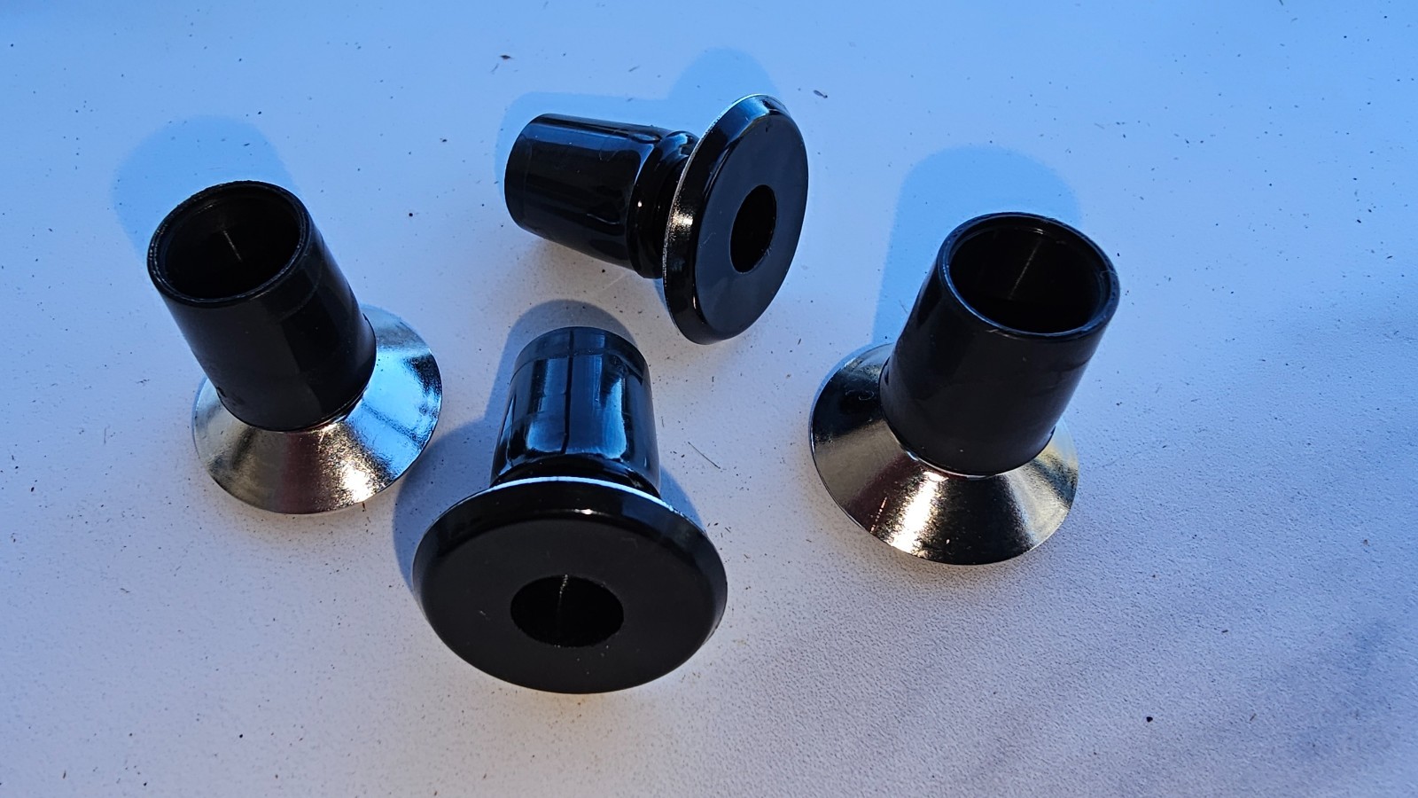 Retro Chair and Table Feet suit 12mm, 14mm, 16mm & 19mm legs (Set of 4 feet)