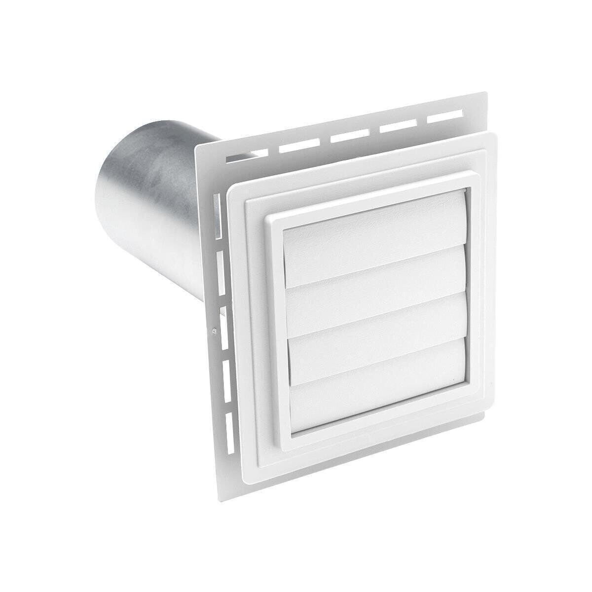 Ply Gem White Exhaust Vent