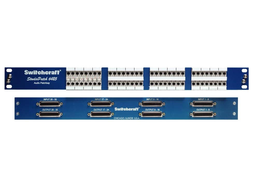 Switchcraft StudioPatch 6425 Patch Bay * Open Box / Demo Deal *