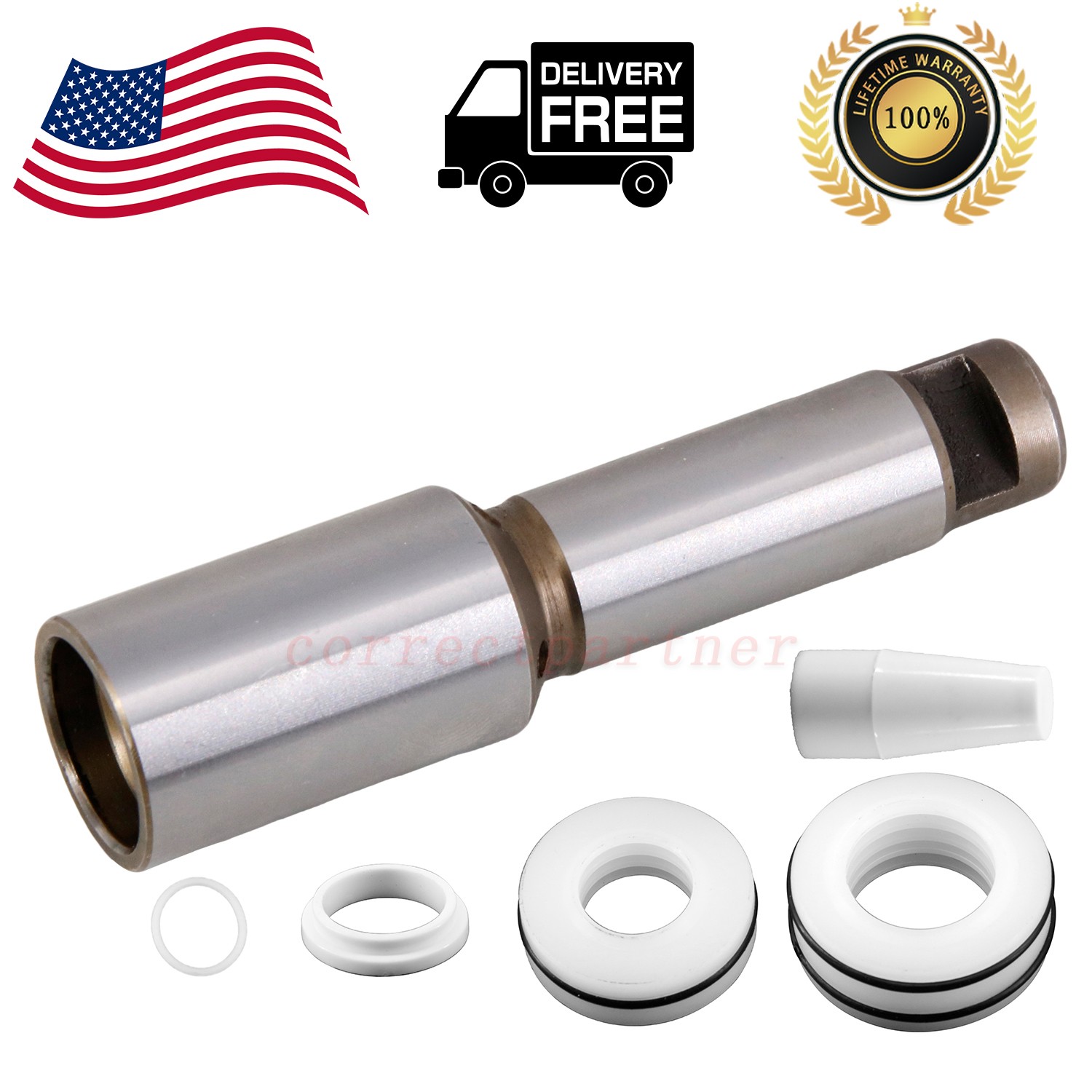 Airless Spray Piston Rod With Seal Repair for Titan 440 540 640 704551 704586 US
