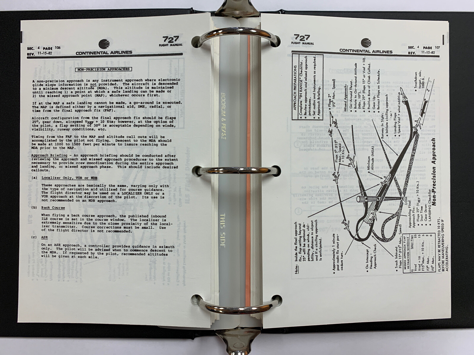 Continental 727 Flight Manual, 2 Volumes - Copy