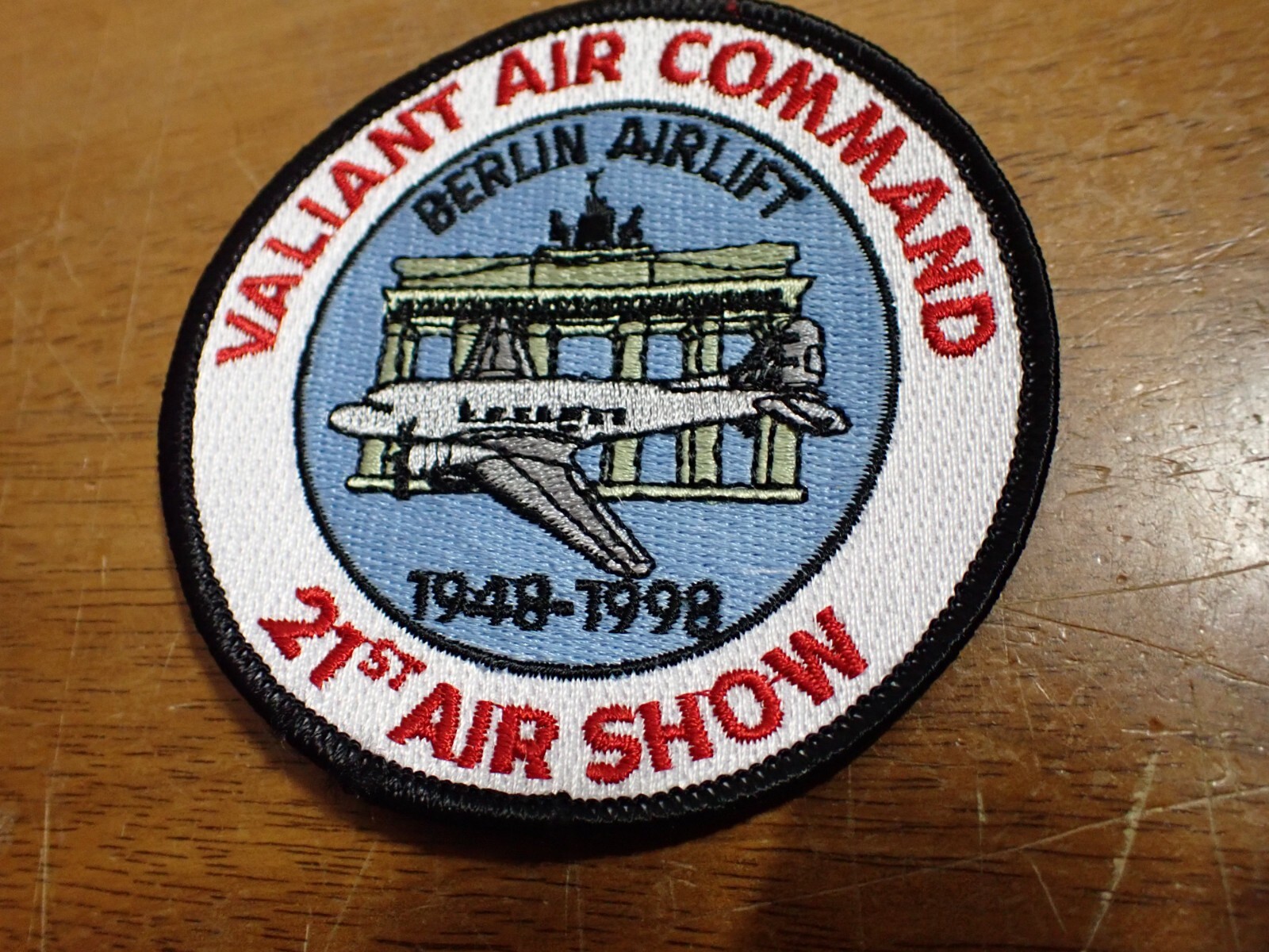 US AIRFORCE VALIANT AIR COMMAND GERLIN AIRLIFT  PATCH    BX T#7