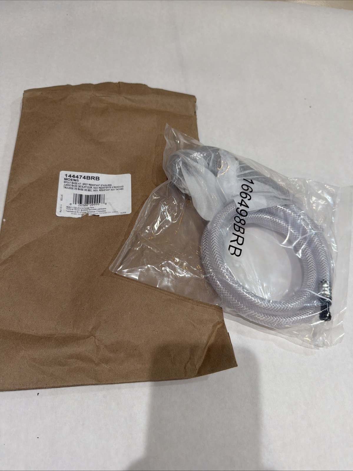 Moen 144474BRB Replacement Hose and Spray Kit Only - Mediterranean Bronze NEW