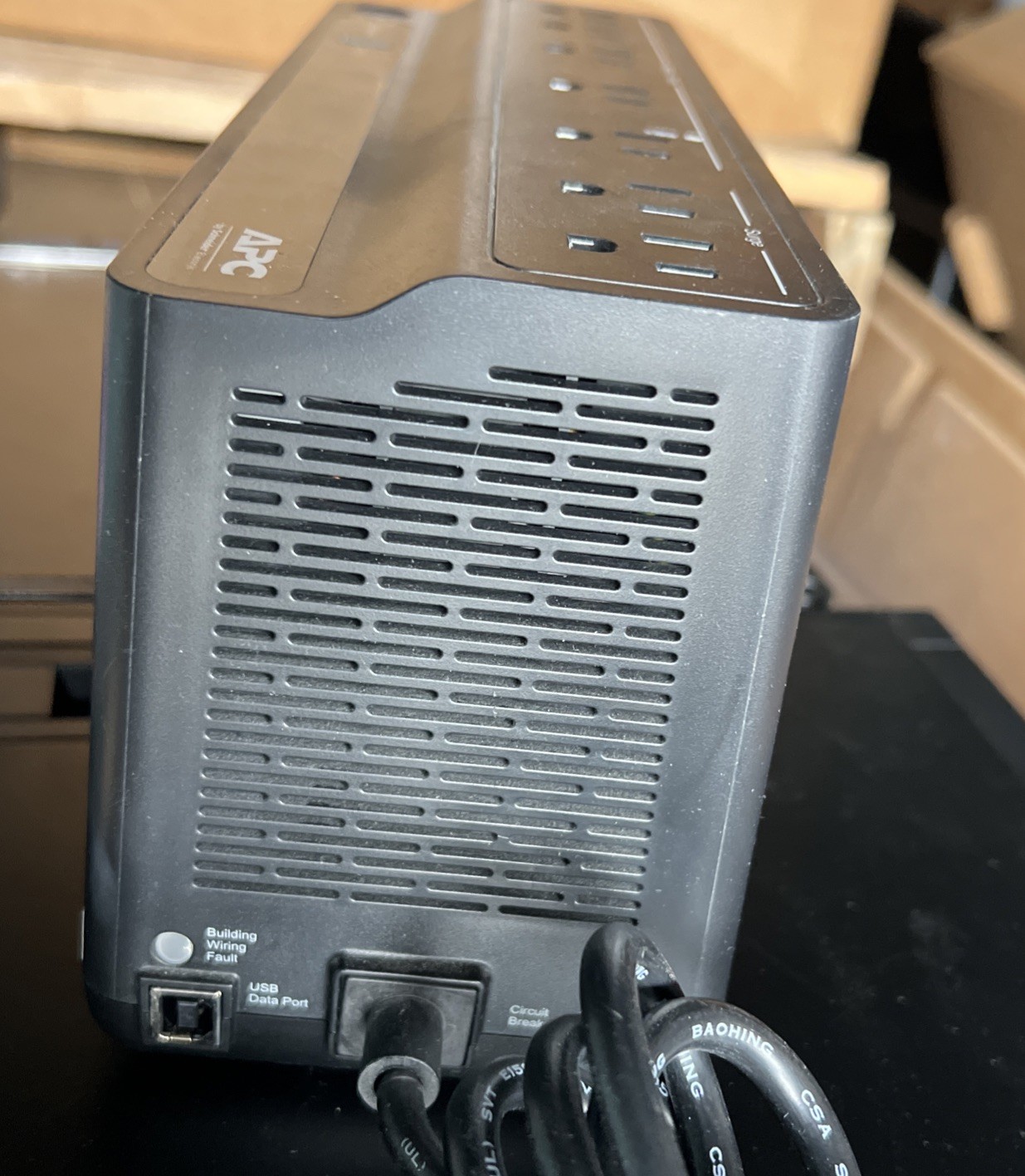 APC BE600M1 Back-UPS 600 No Battery Tested