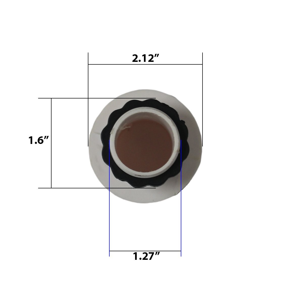 Jumbo Bumper Pool Billiard Post - White