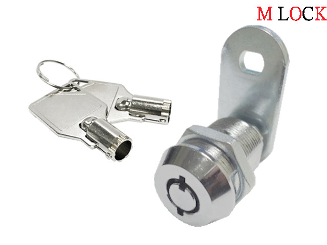 Lot of 2 Tubular Cam 5/8" Lock 180 Degree Turn 2 Key Pull Keyed Alike 12-6