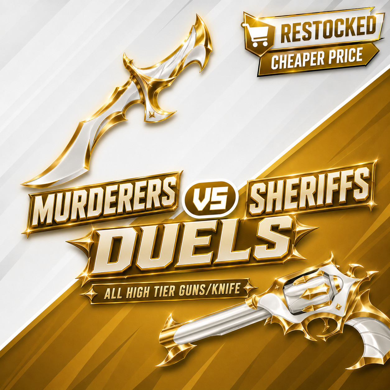 Murderers vs Sheriffs Duels | MVSD | RESTOCKED - WILLOW | STRIFE | REEF SET
