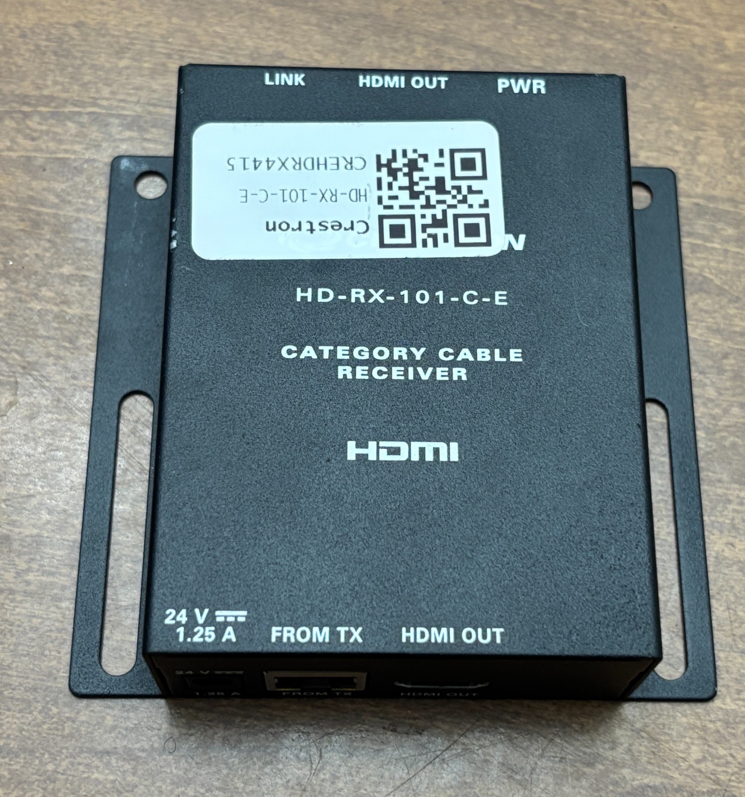 Crestron HD-RX-101-C-E Category Cable Receiver (B)