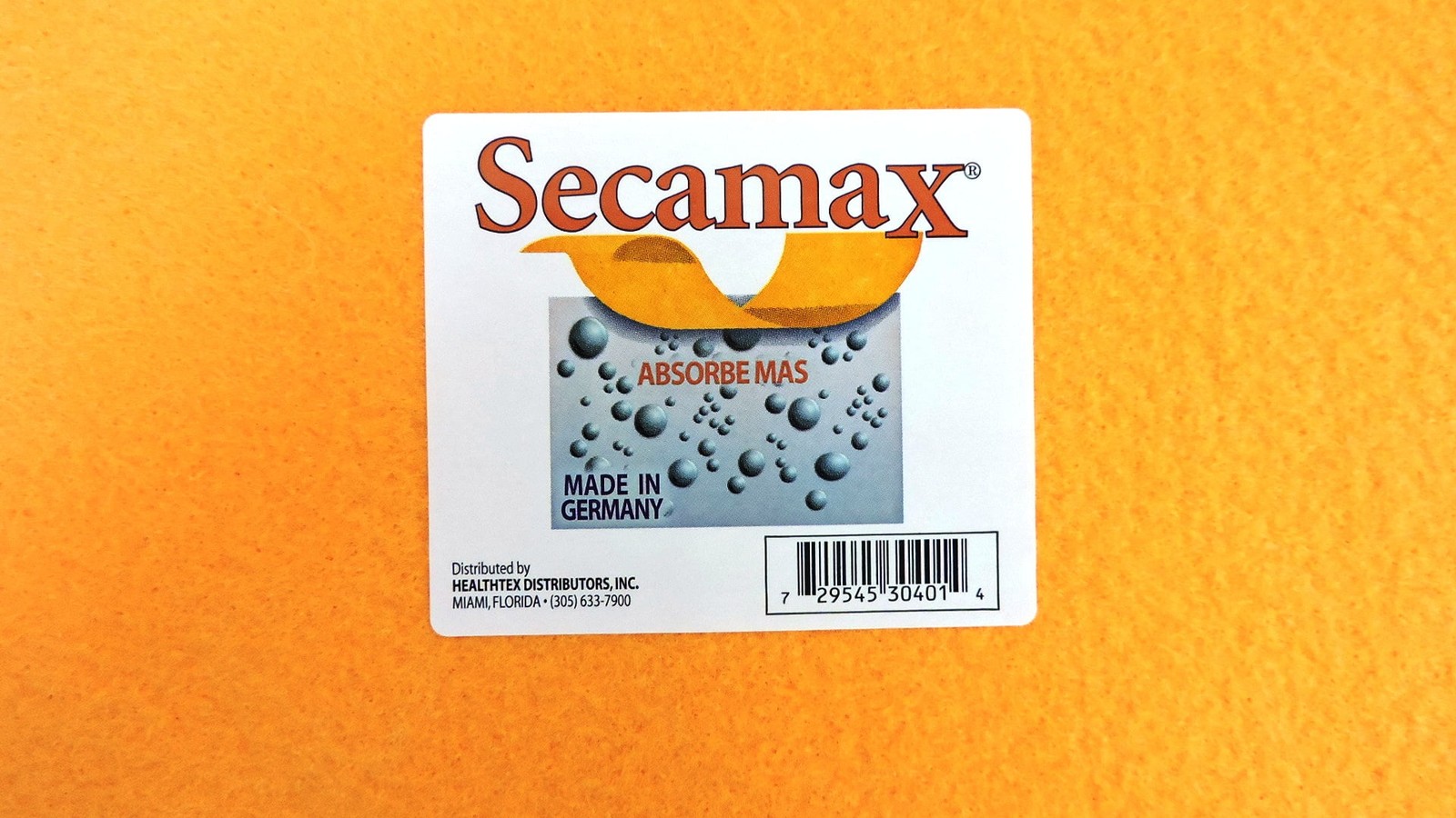 4 pack Orange Shammy Cleaning Cloth Authentic Shammy Multipurpose