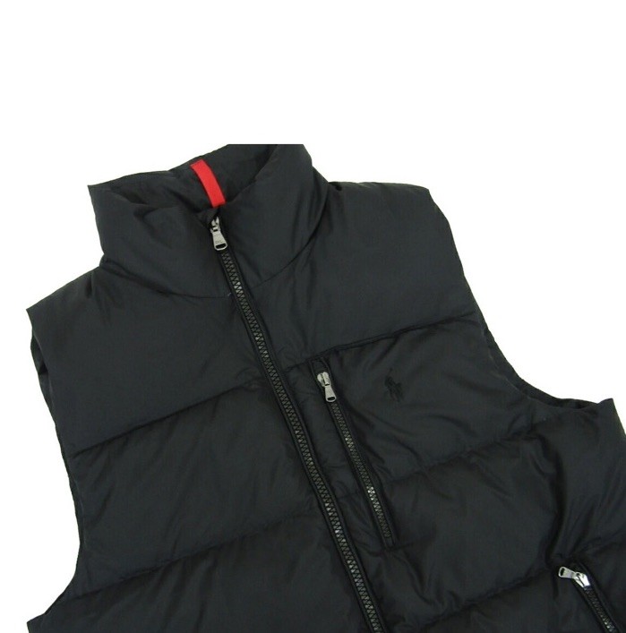Polo Ralph Lauren Puffer Down Vest Jacket Coat - Black (Black Pony) -S NWT