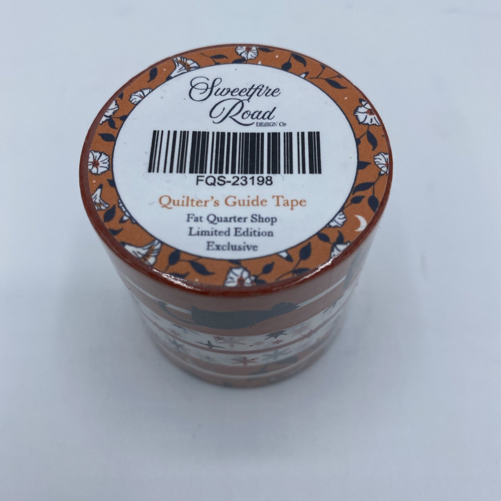 Quilter's Guide Tape Sweetfire Road Fat Quarter Shop Limited Edition Halloween