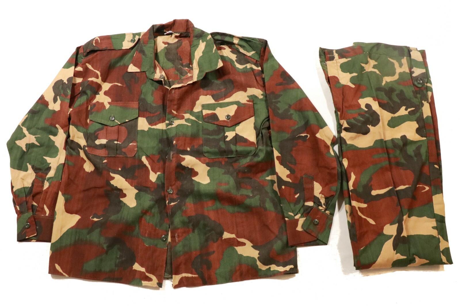 Original Desert Storm / OIF Iraq Bringback - Iraqi Woodland Camouflage Uniform
