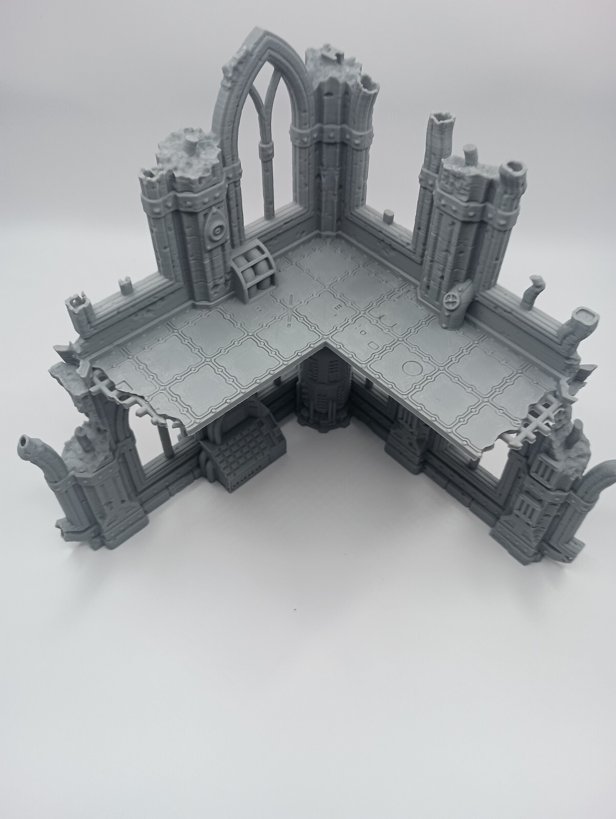 3D Printed Gothic Sector 75 Ruin 8 (28mm-32mm Scale) [PTO]
