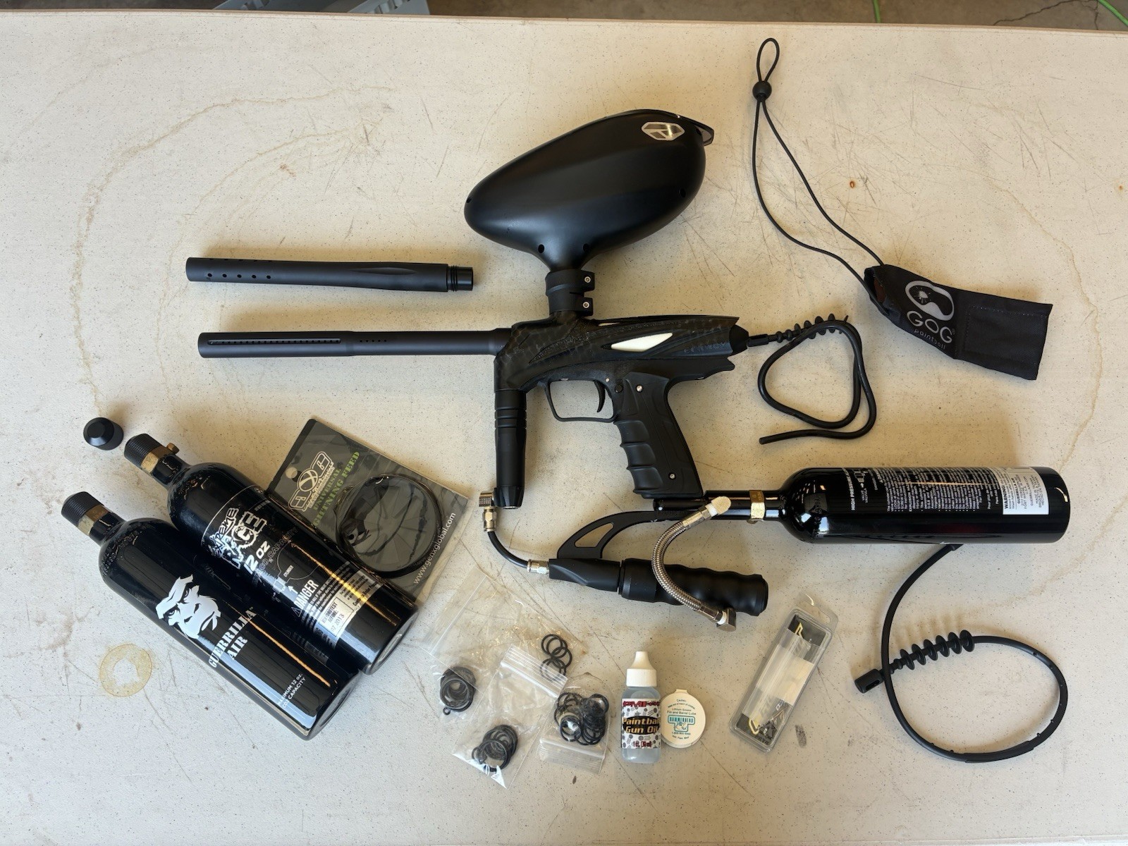 Custom Gog Enmey Paintball Kit