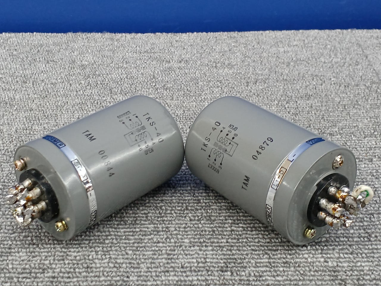 TAMURA TKS-50 Input Transformer Pair Working & Tested JP