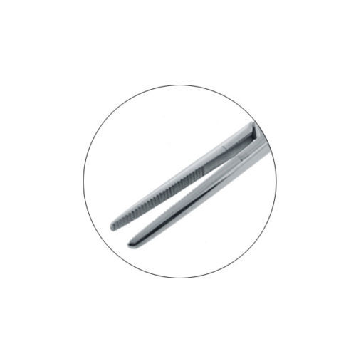 Straight Hemostatic Forceps Body Piercing Tool - By LionGothic