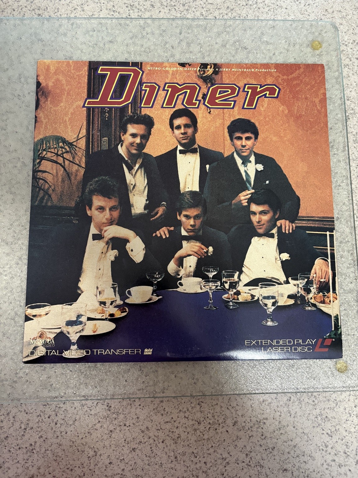 Diner LaserDisc 1982 Comedy Drama Extended Play MGM/UA Home Video