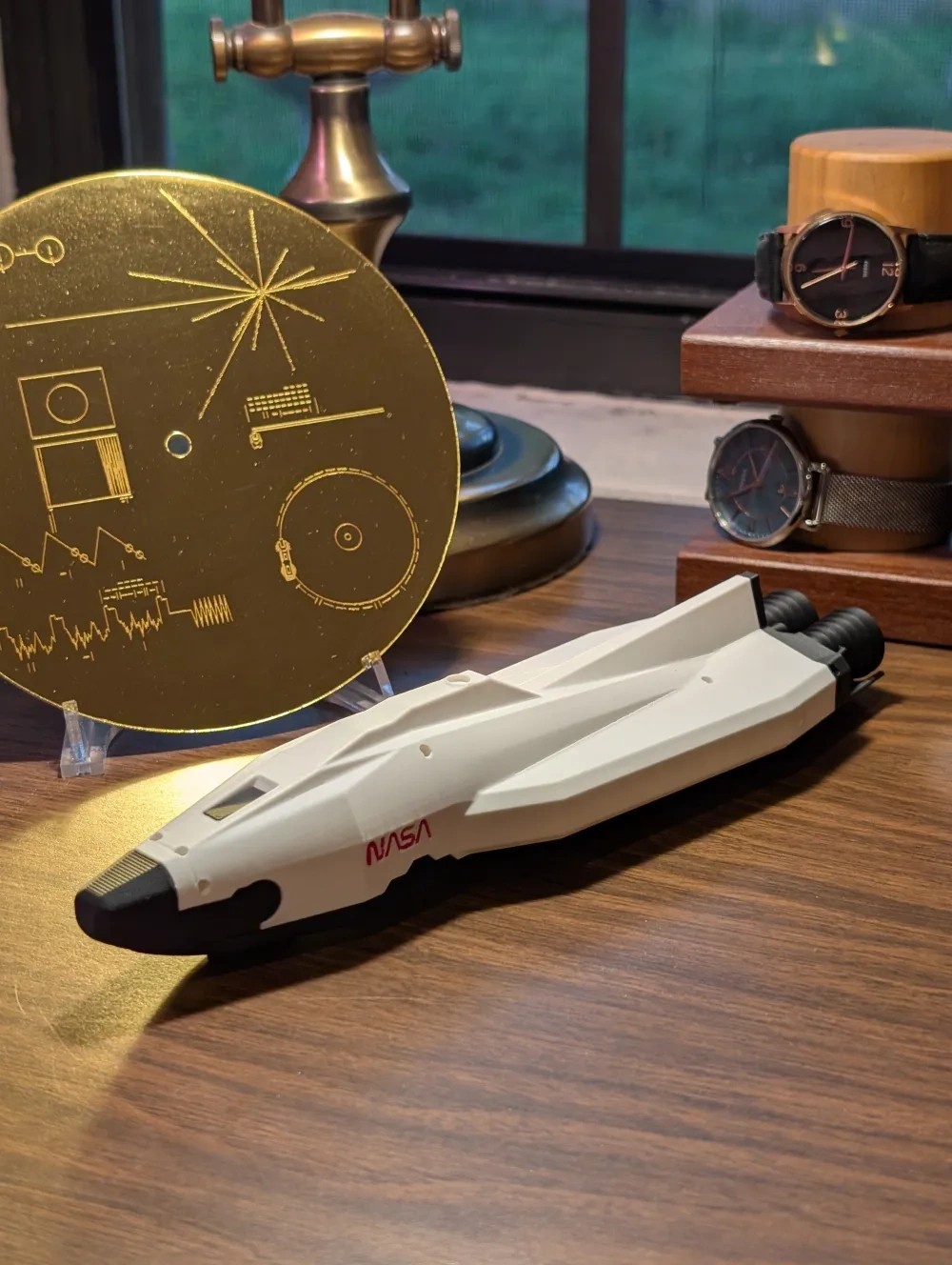 1/100 Sojourner 1 Mars Spacecraft Sci-Fi Nuclear-Powered 3D Printed Model