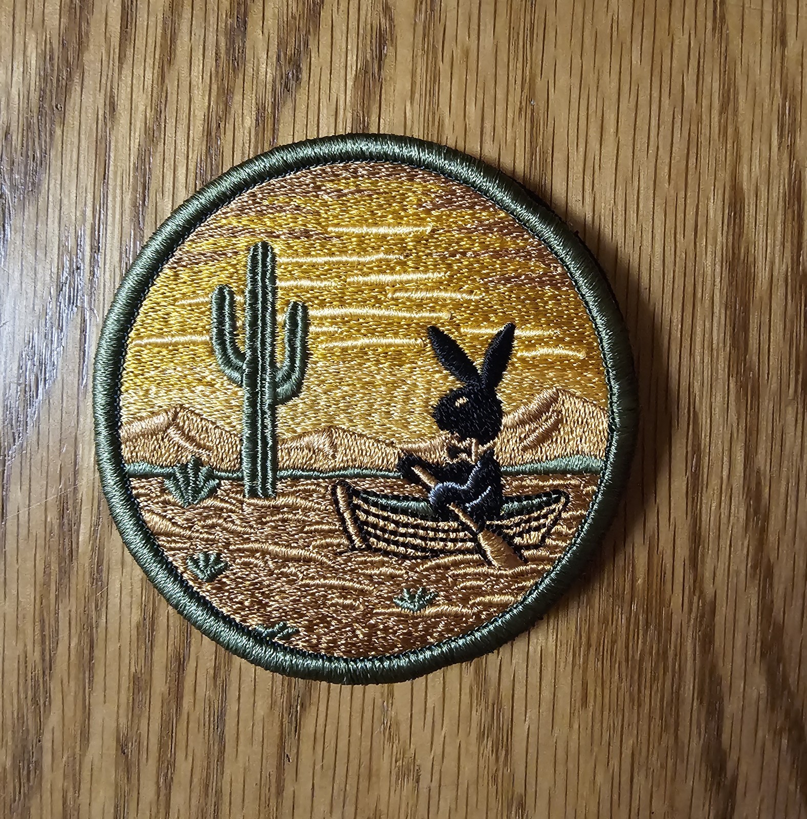 VX-9 DESERT BLACK BUNNY Flight Test Patch USAF/NAVY Area 51 Tonopah