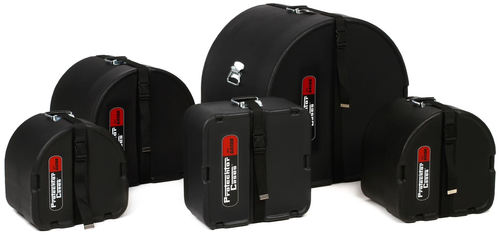 Gator GP-PCSTANDARD Classic Series Standard Drum Case Set (2-pack) Bundle