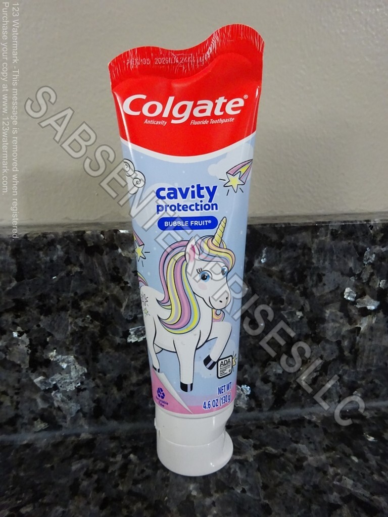 8 Colgate Cavity Protection BUBBLE FRUIT Children's Toothpaste Toothpastes 4.6oz