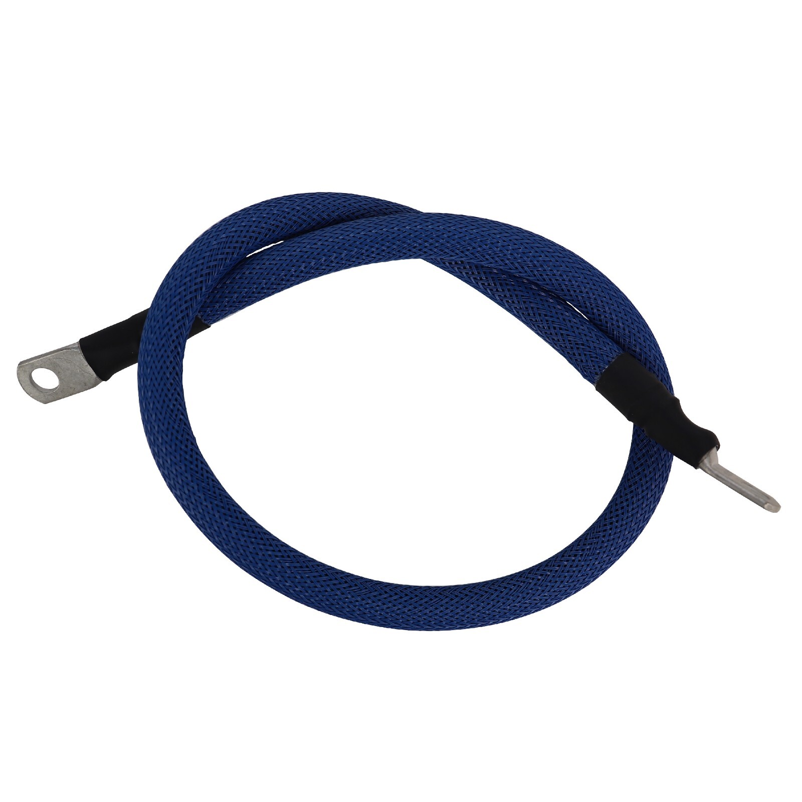 2 AWG Gauge Custom Battery Cable Copper Braided (Blue)