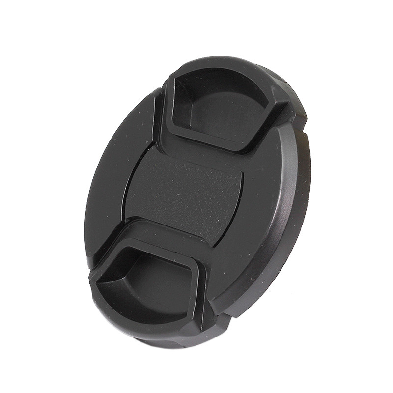 55MM Center Pinch Lens Cap for Camera Lenses with 55 MM Filter Threads LC-55