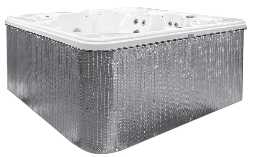 Thermal Pool Spa Hot Tub Wall Reflective Foil Double Bubble Insulation 4 X 5FT