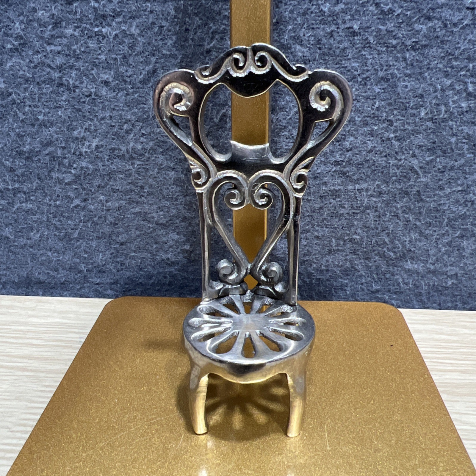 Vintage Metal Chair Bottle Opener Made In India