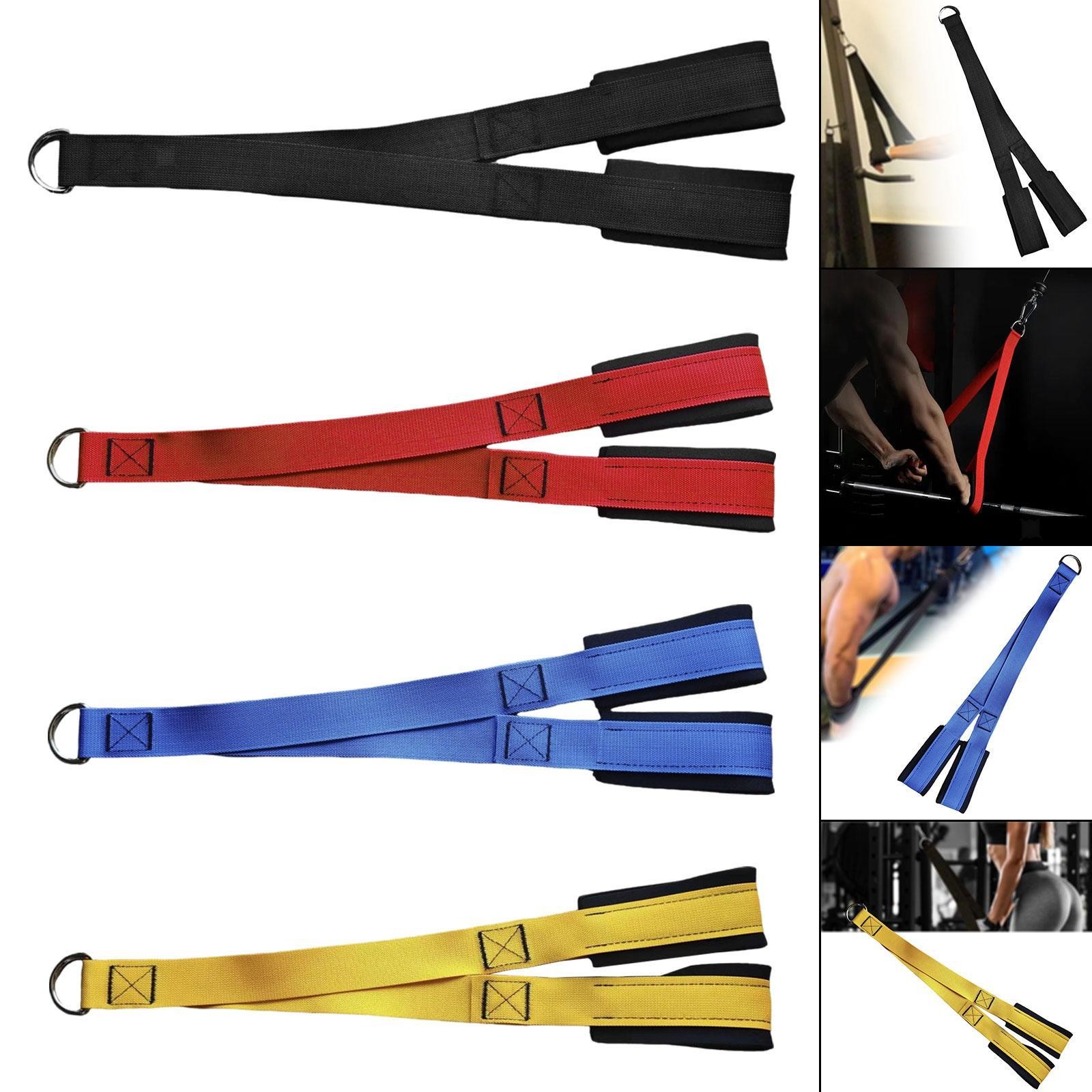 Tricep Rope Cable Attachment Triceps Extension Straps Gym Equipment for