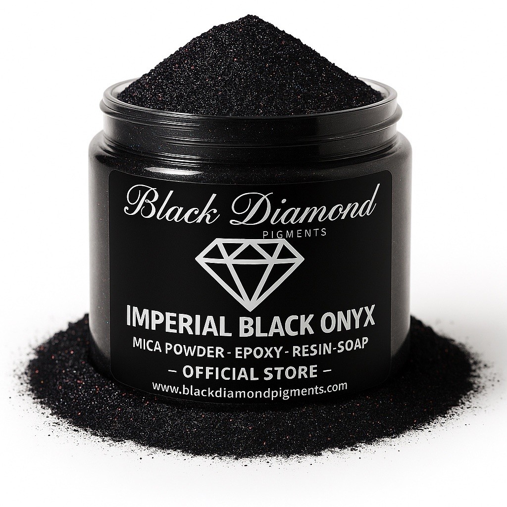 Black Diamond Pigments® | Imperial Black Onyx is a premium professional pigment